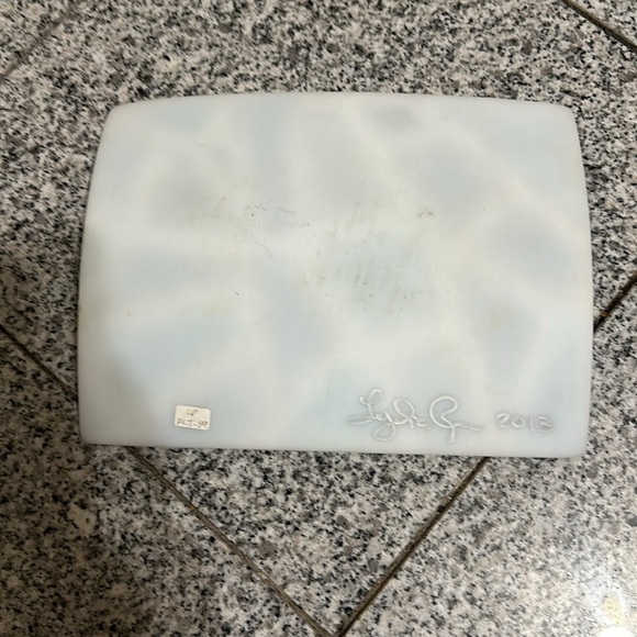 Handmade glass tray from a local artist in Santa Fe, New Mexico. - Picture 2 of 5